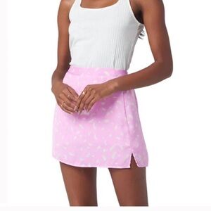 NEW SALTWATER LUXE set dahlia dot skirt set in dahlia pink Sarah tank smocked